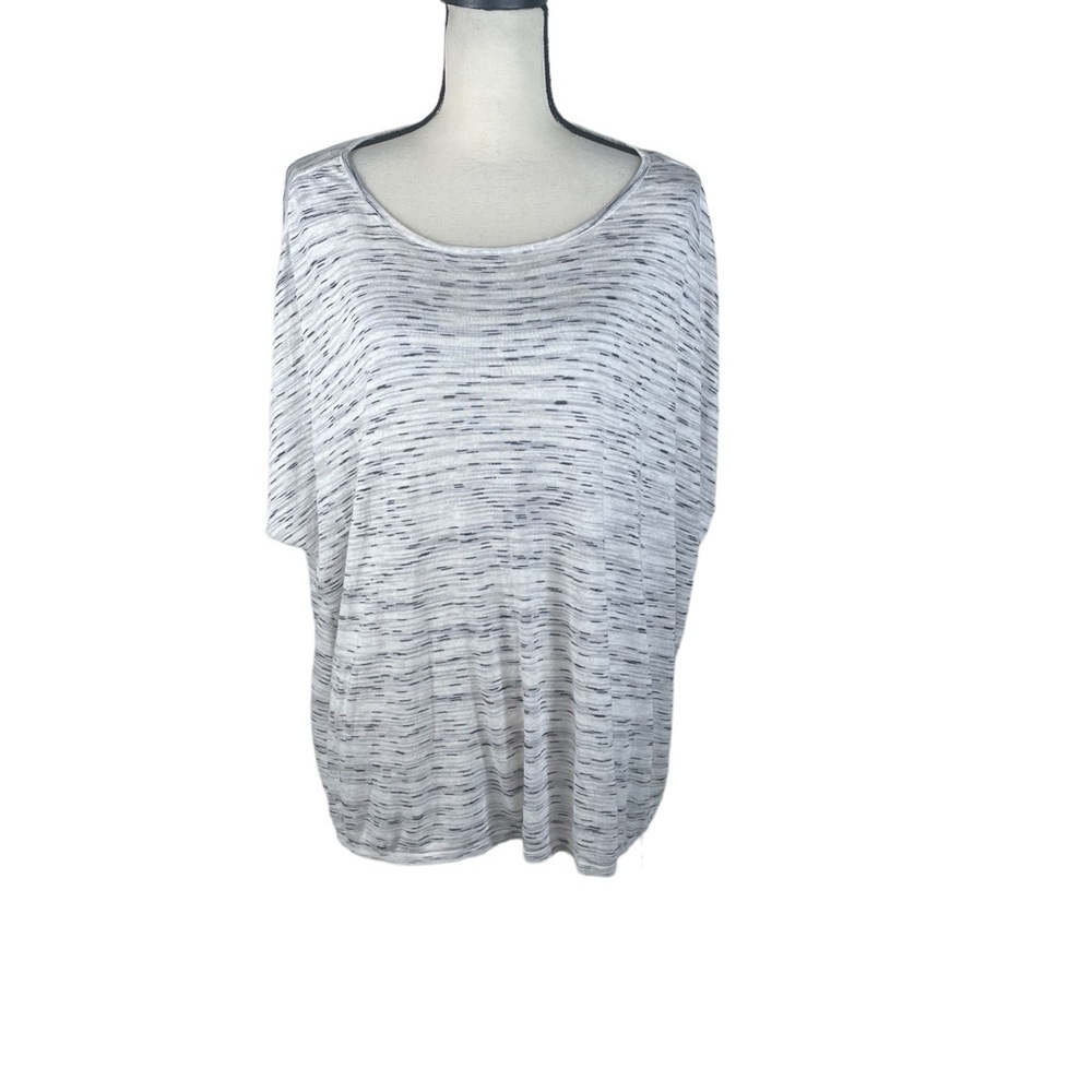 Nic+Zoe Linen Blend Casual Everyday Staple Lightweight Capsule Tee size 3X